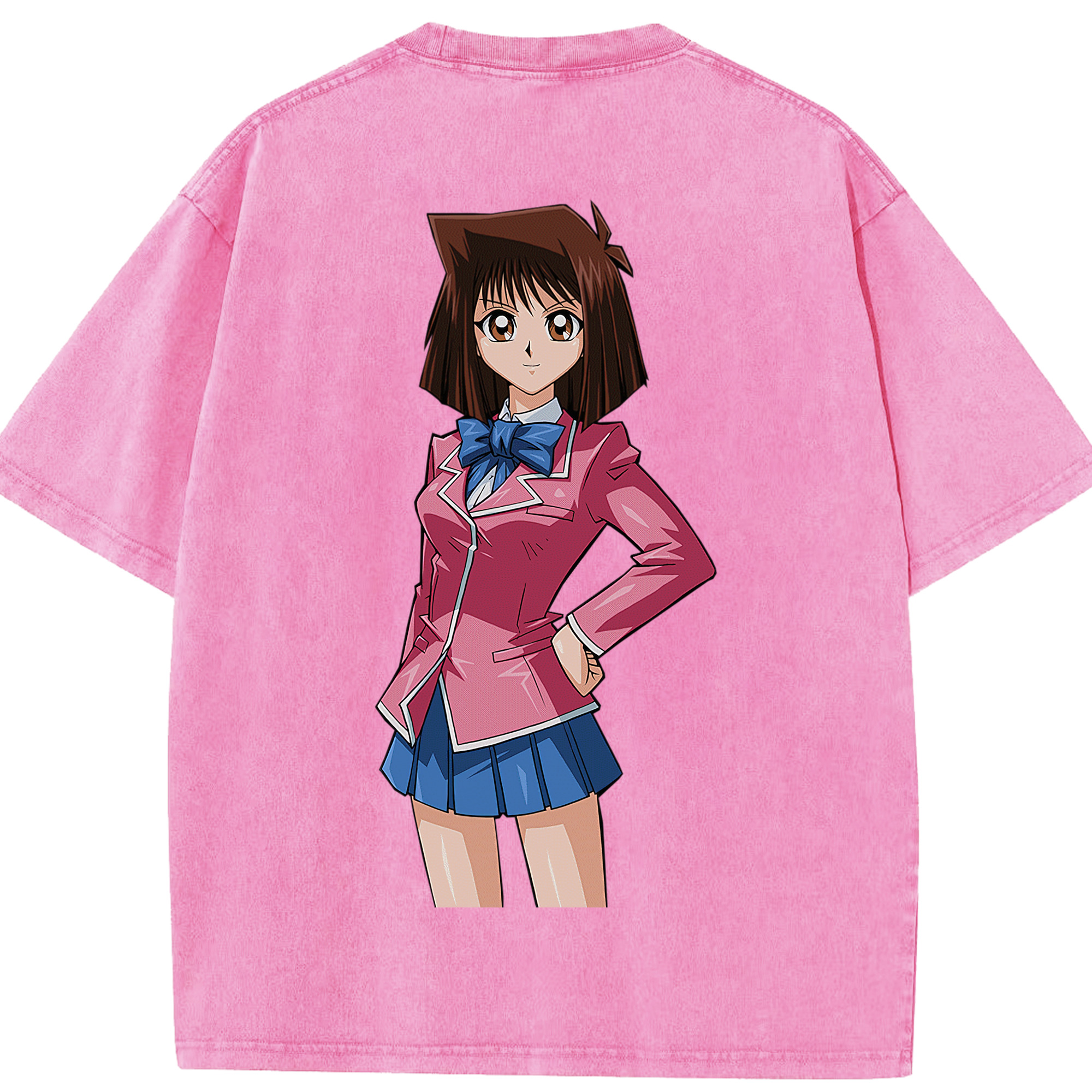 （画像用） 遊☆戯☆王 Yu-Gi-Oh! 綿100% ヴィンテージ風 半袖Tシャツ（背面プリント）